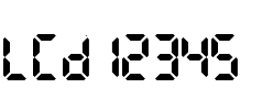 LCD12345