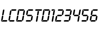 LcdStd123456