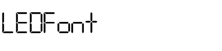 LEDFont