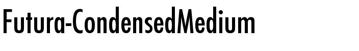 Futura-CondensedMedium