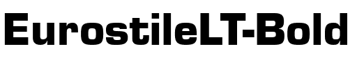 EurostileLT-Bold