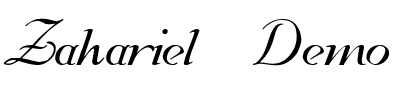 Zahariel-Demo