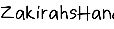ZakirahsHand