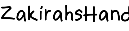 ZakirahsHandB