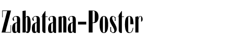 Zabatana-Poster