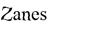 Zanes