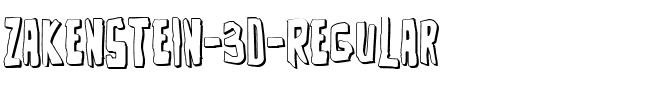Zakenstein-3D-Regular