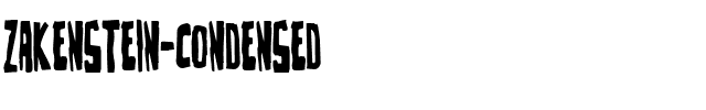 Zakenstein-Condensed