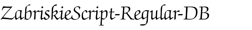 ZabriskieScript-Regular-DB